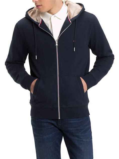 tommy hilfiger zipped hoodie.